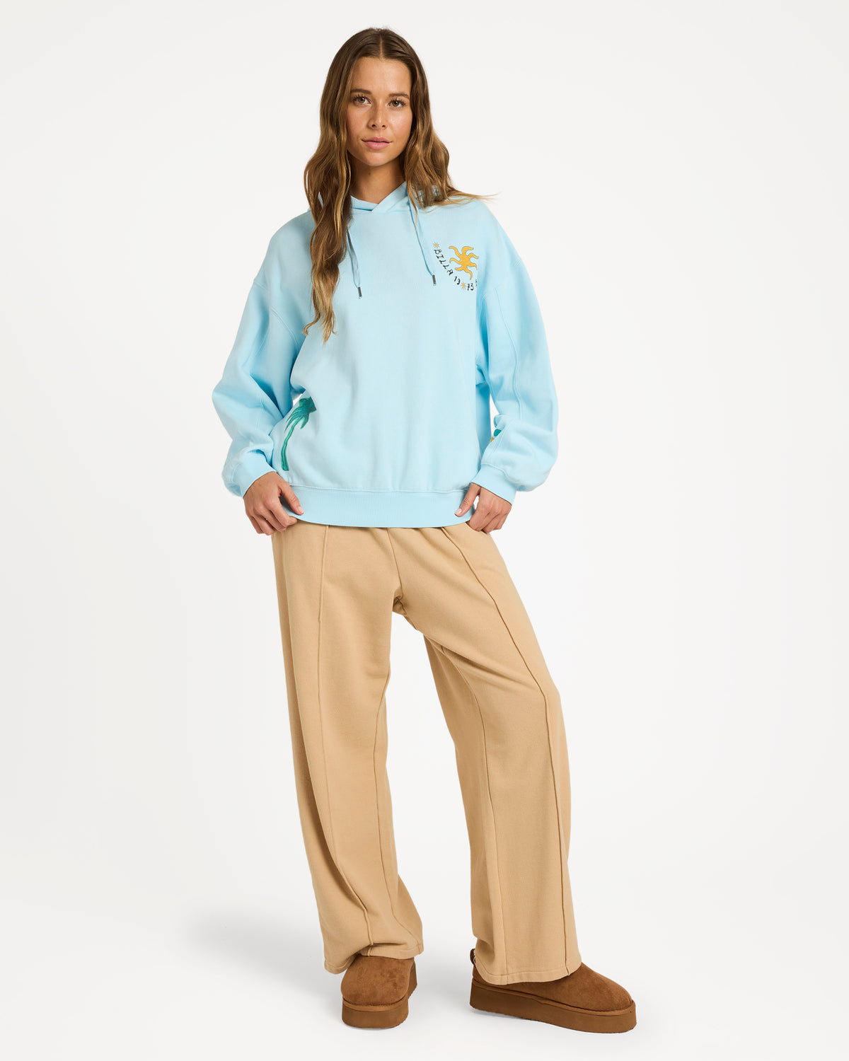 Womens Sunset Rider Kendal Pullover Hoodie
