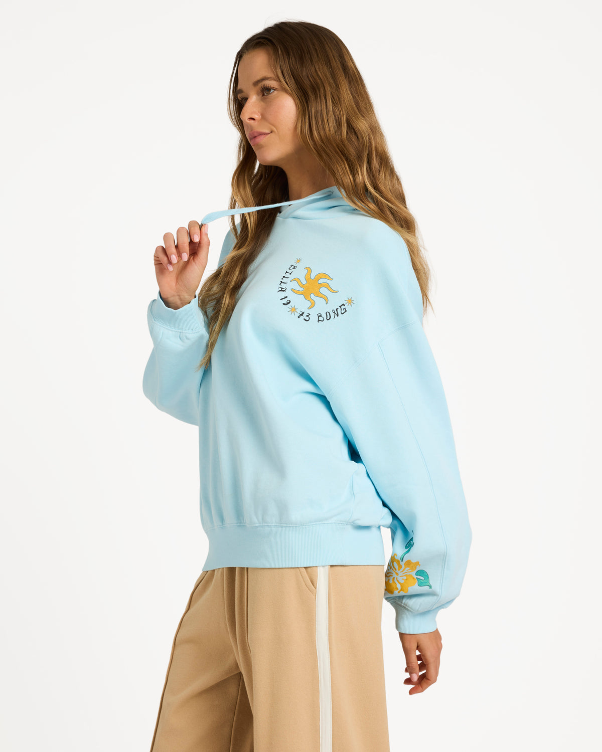 Womens Sunset Rider Kendal Pullover Hoodie