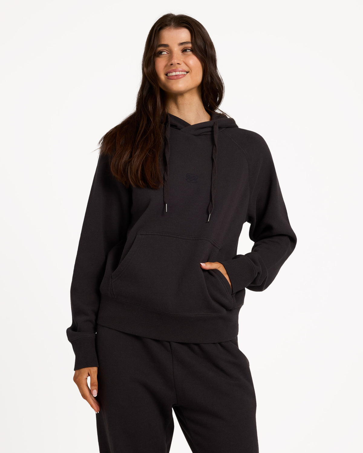 Womens Wave Essentials Pullover Hoodie