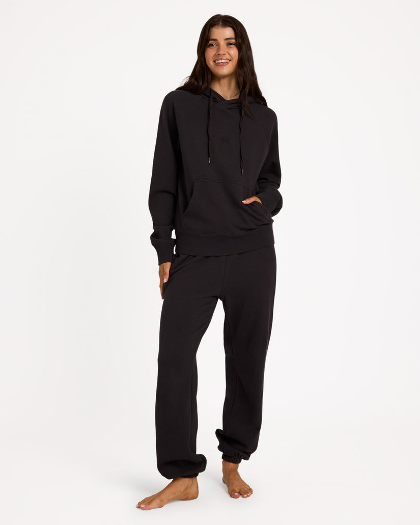 Womens Wave Essentials Pullover Hoodie
