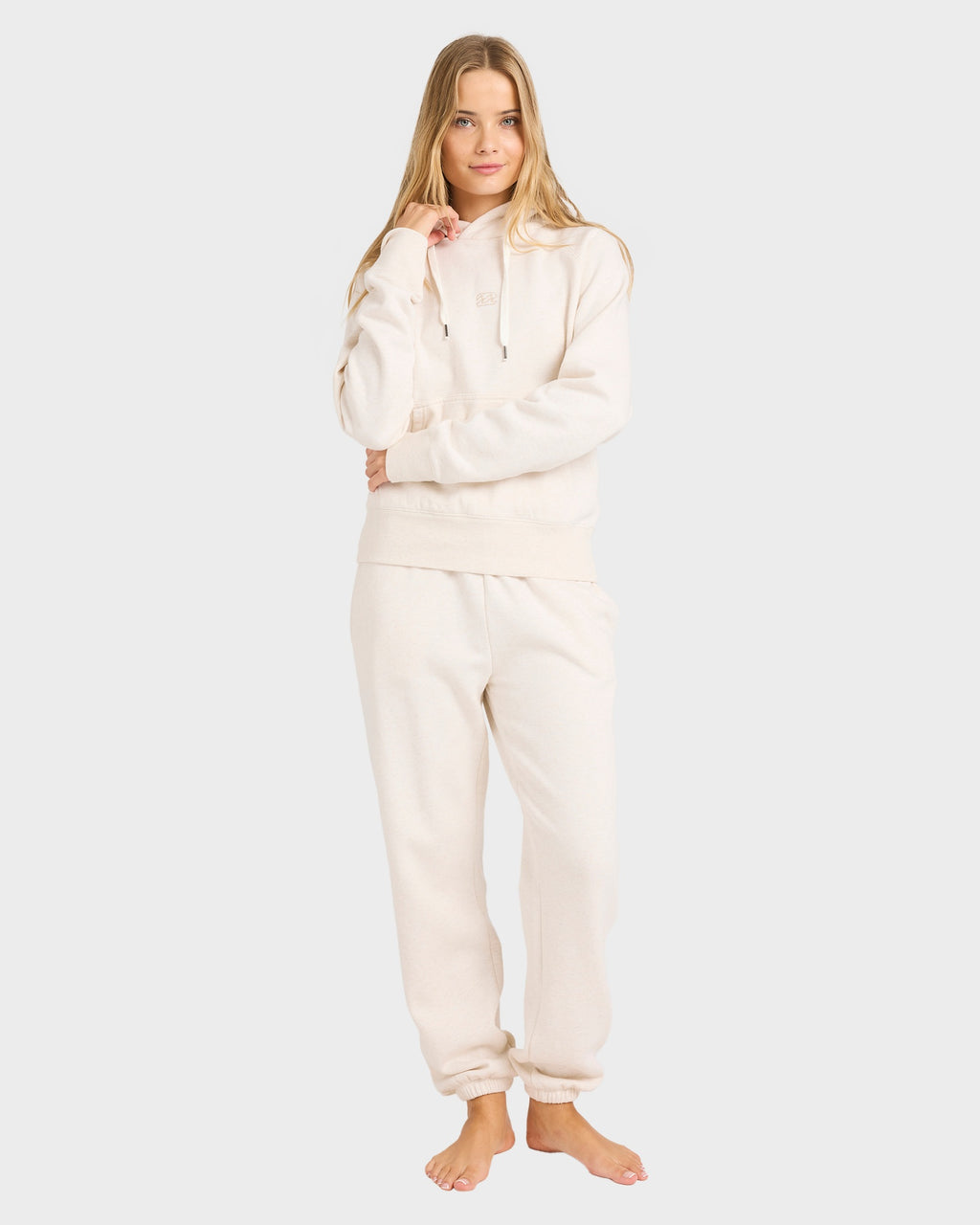 Womens Wave Essentials Pullover Hoodie