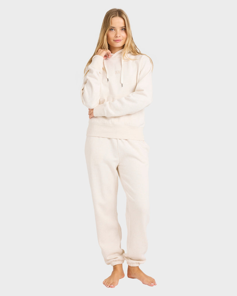 Womens Wave Essentials Pullover Hoodie