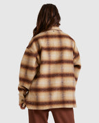 Womens Surf Check Shacket