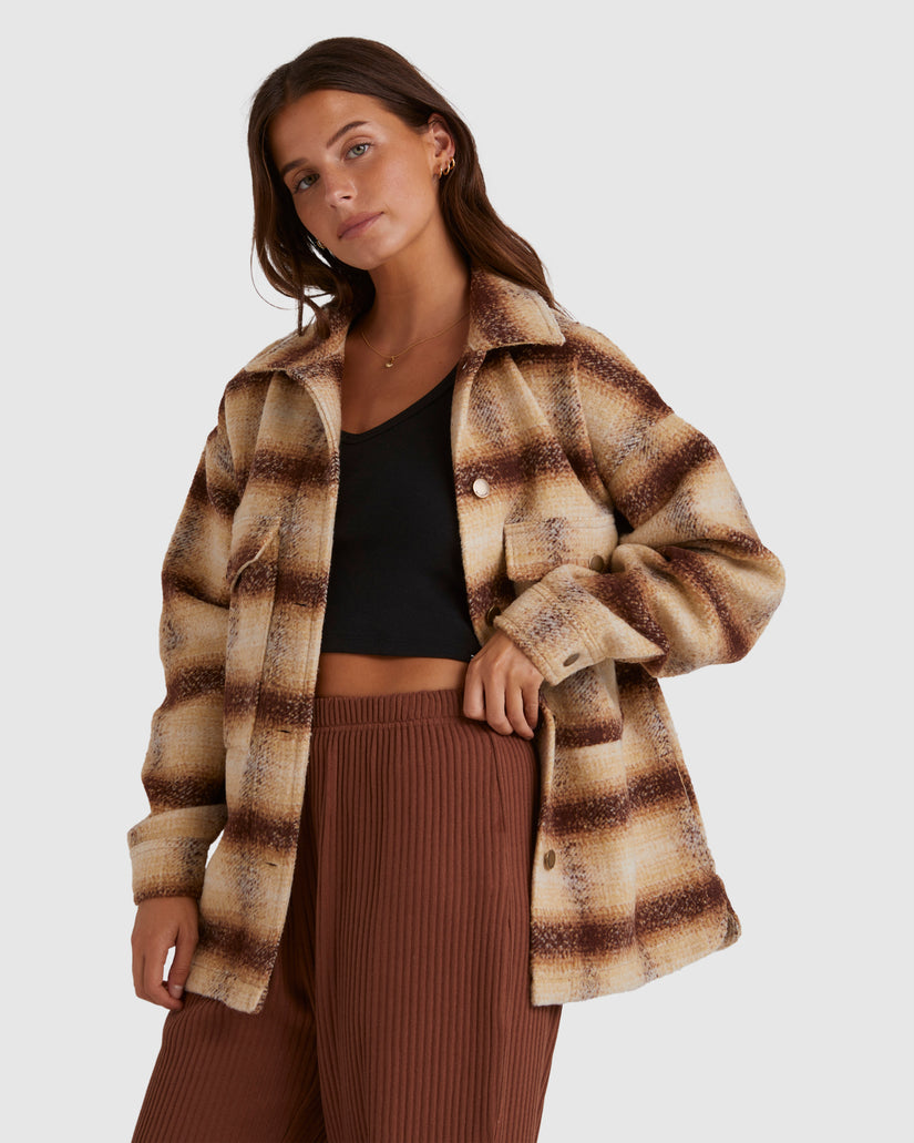 Buy Womens Surf Check Shacket by Billabong | Surf Dive 'n Ski