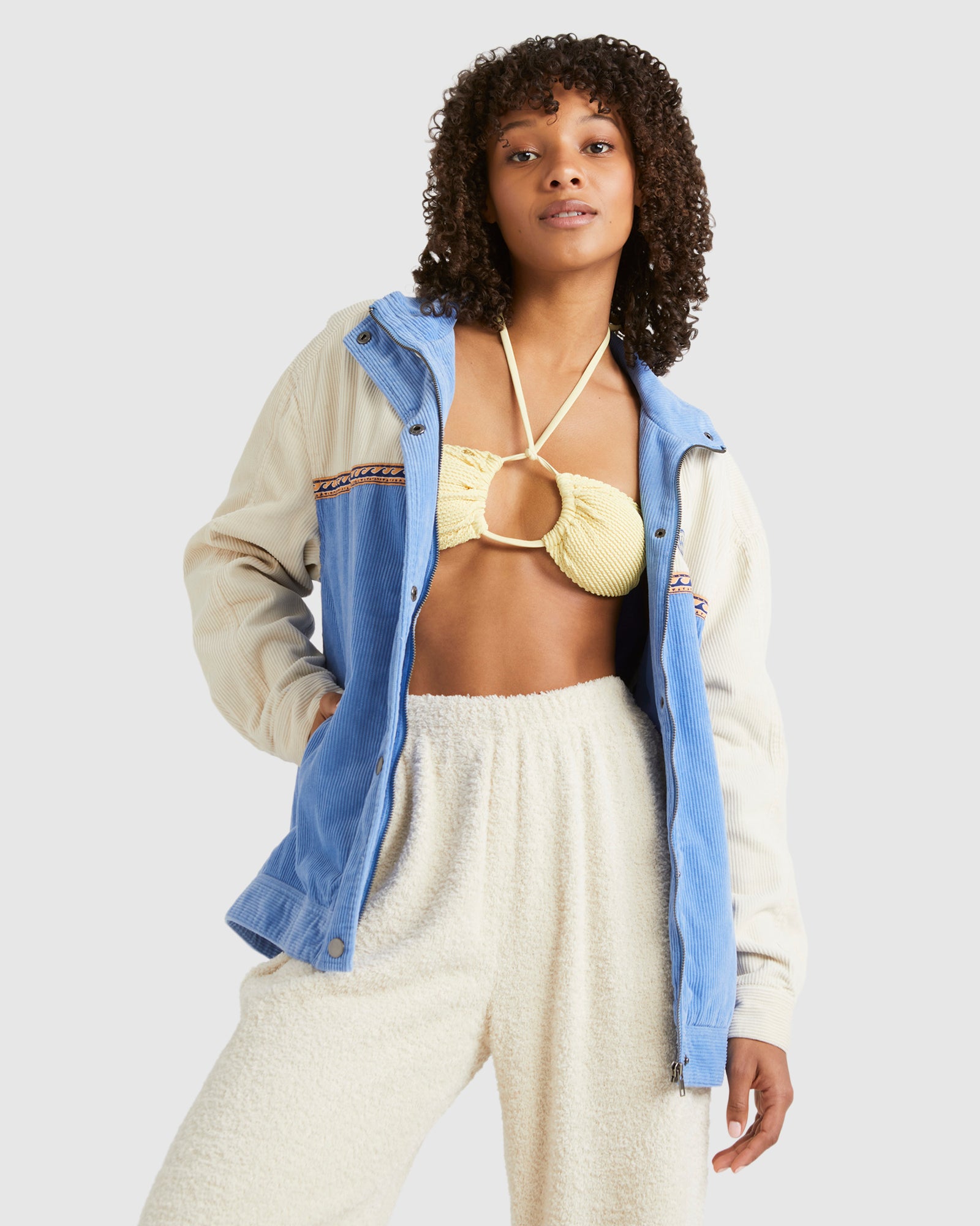 Womens Set The Wave Casual Jacket