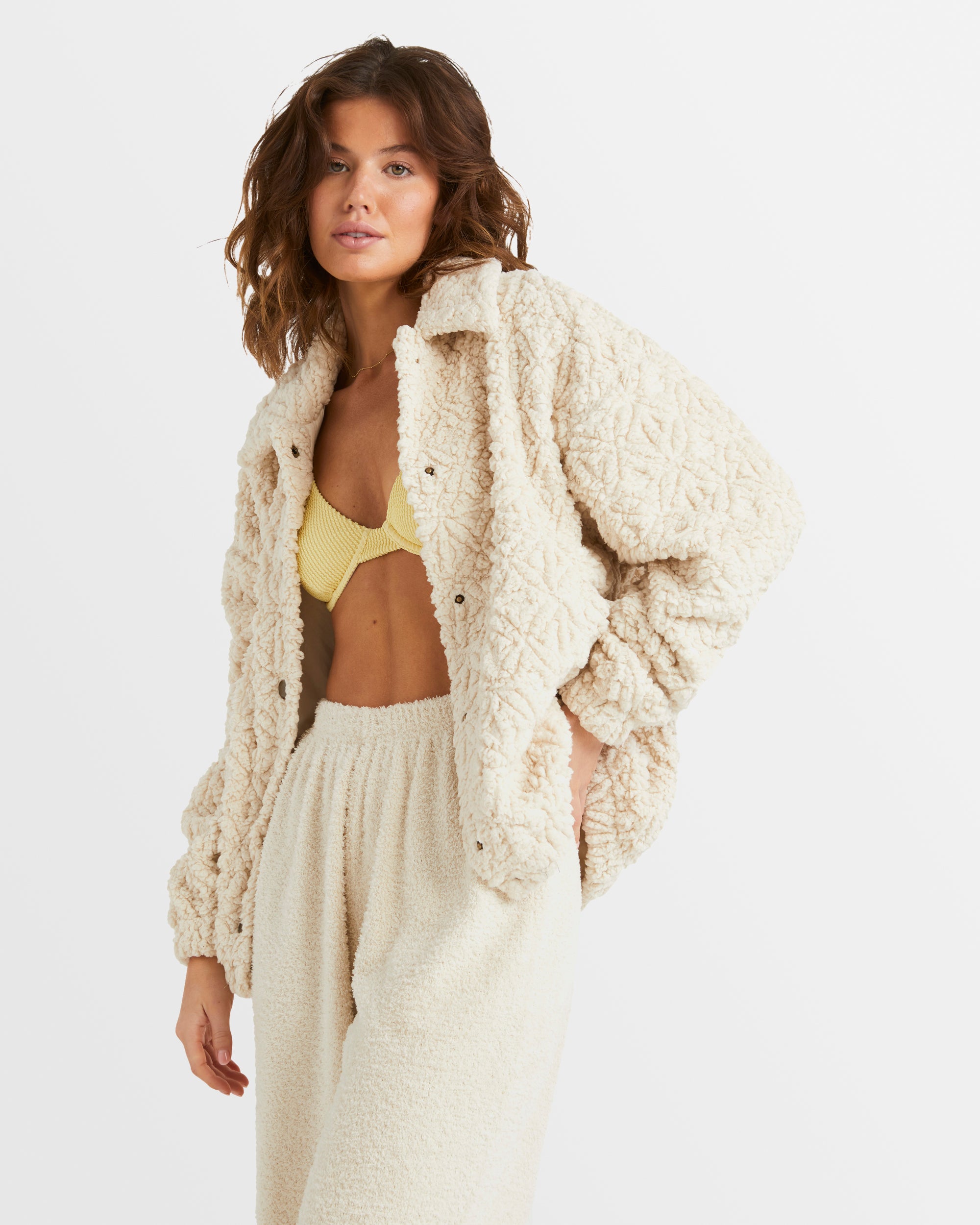 Womens Ride Cozy Sherpa Jacket Australia