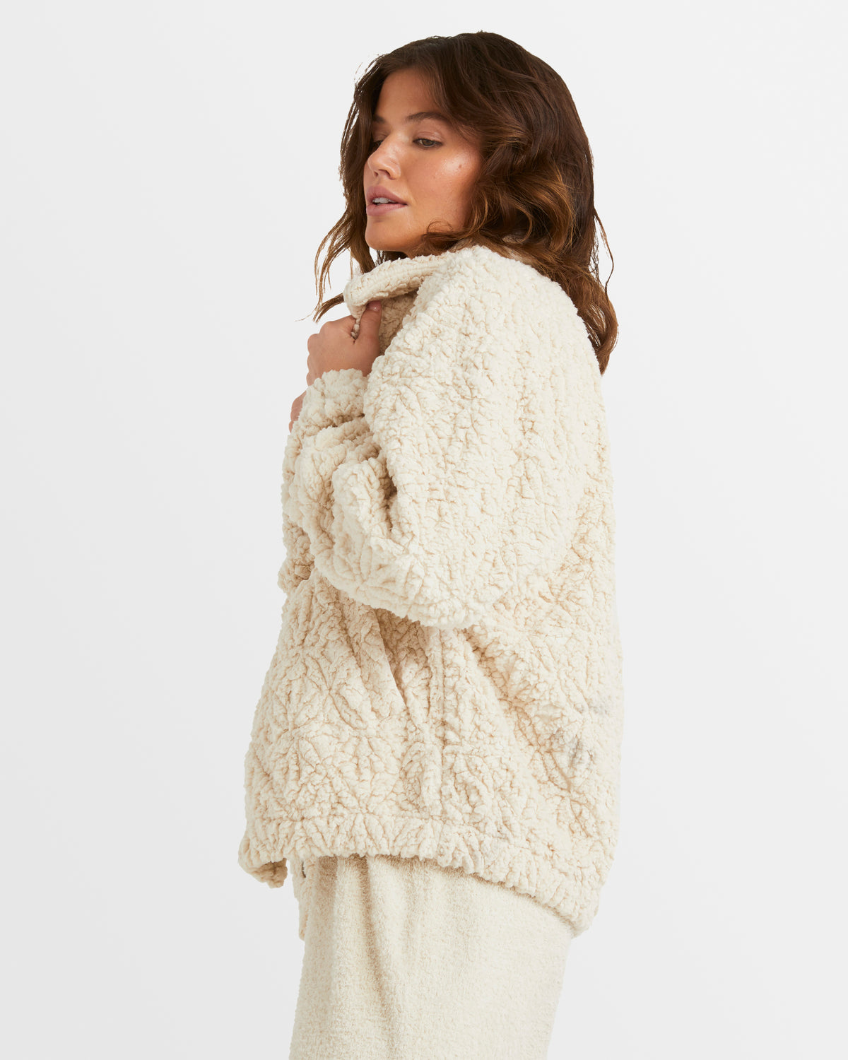 Womens Ride Cozy Sherpa Jacket