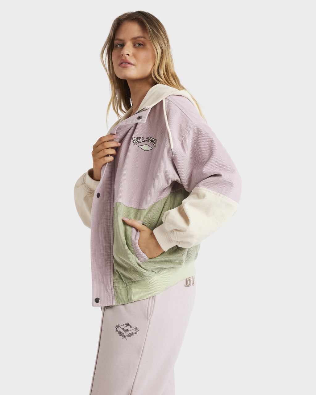 Womens Set The Tone Corduroy Jacket