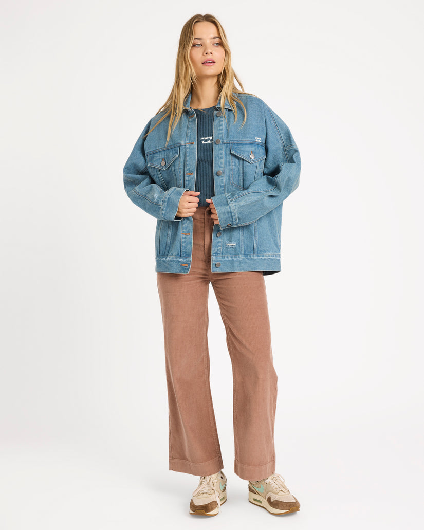 Womens Cool Times Trucker Jacket
