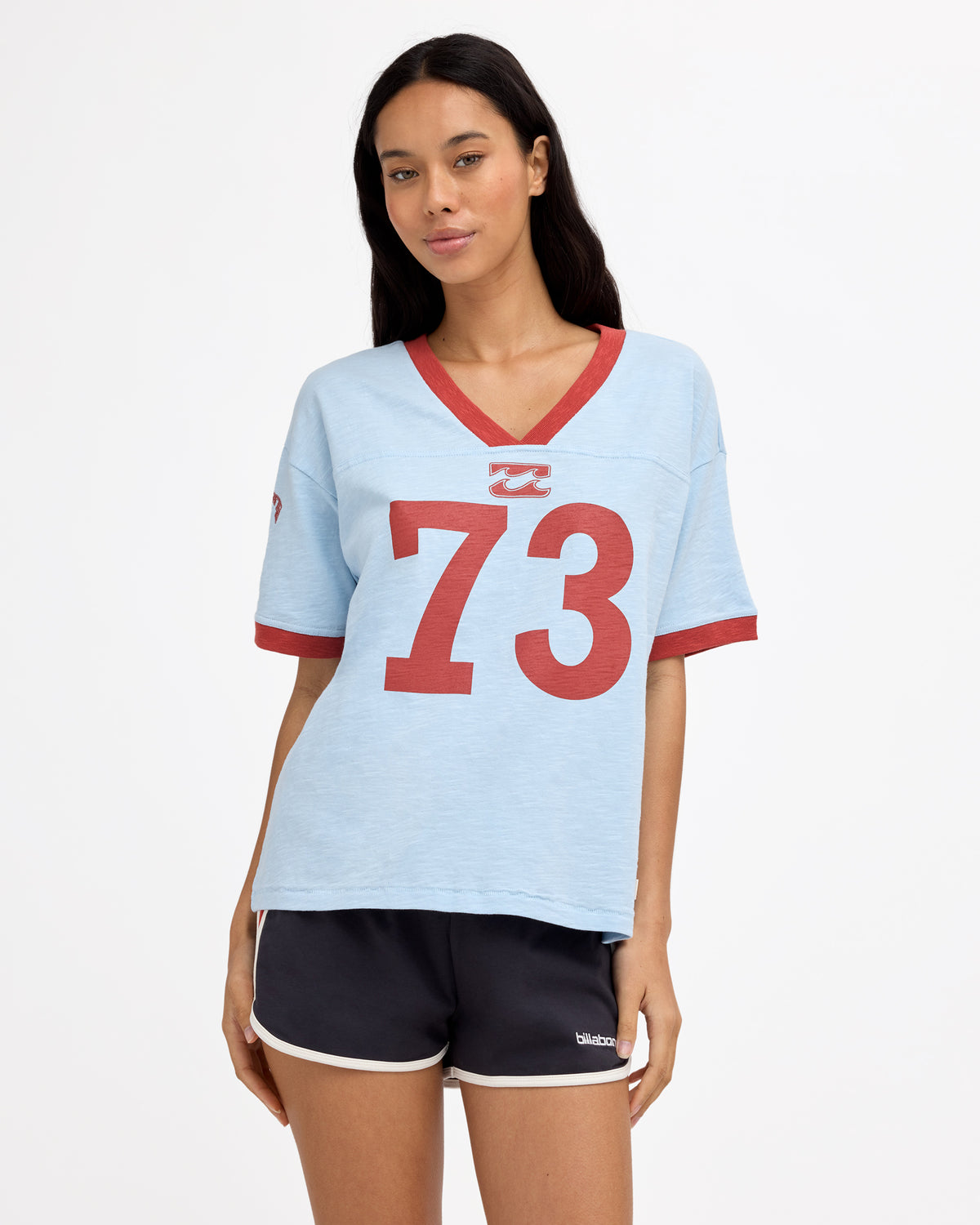 Womens Since 73 Team V-Neck T-Shirt