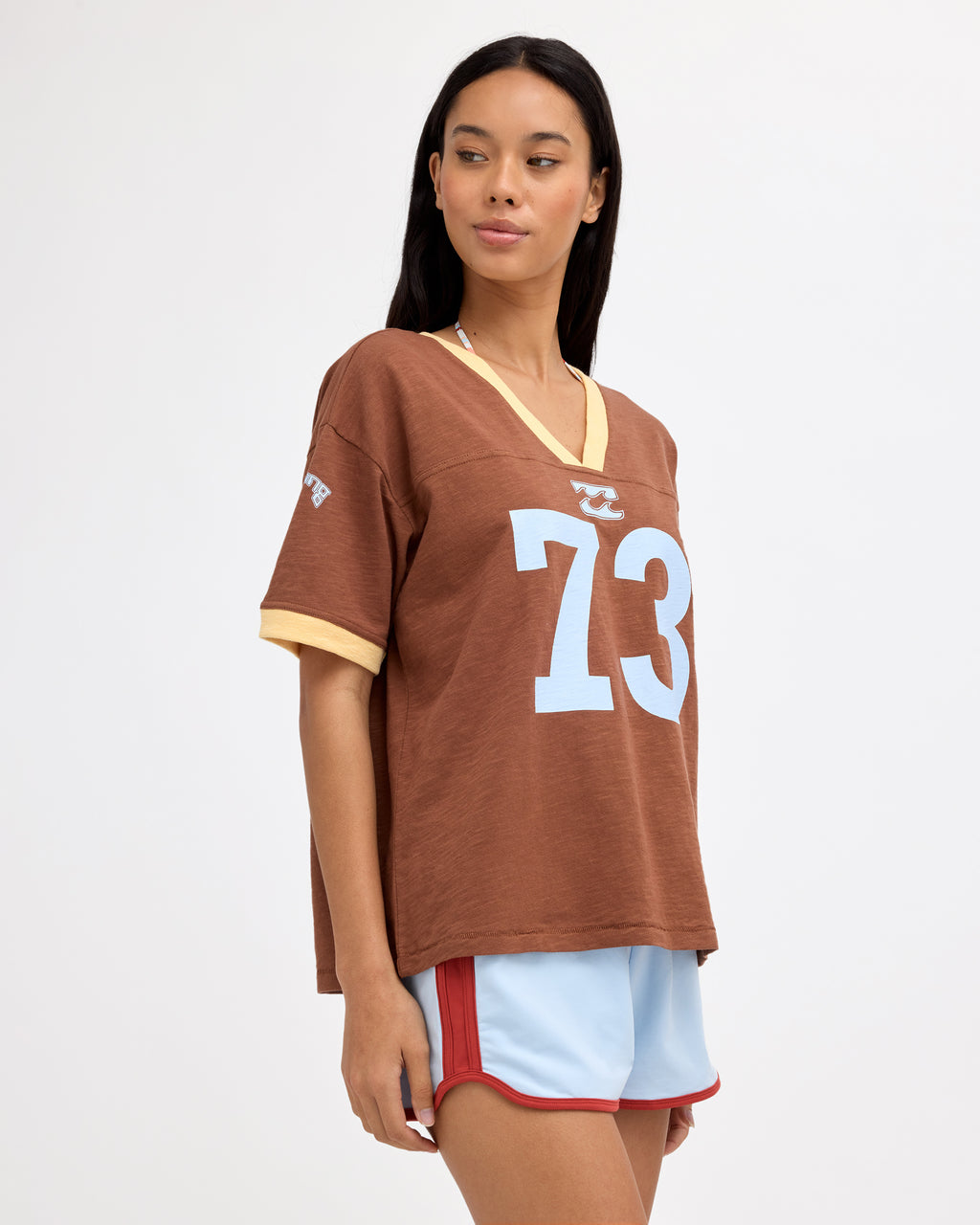 Womens Since 73 V-Neck T-Shirt
