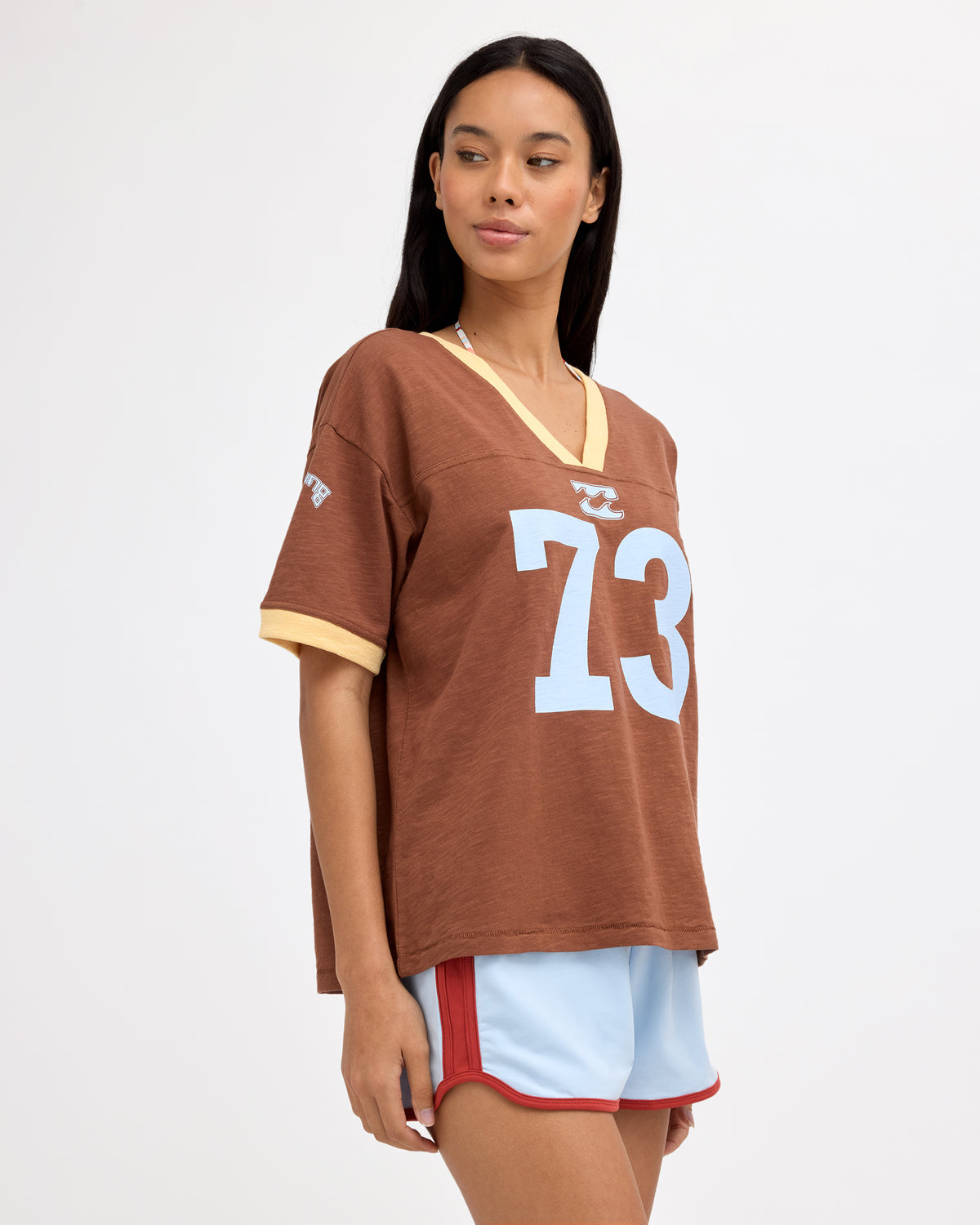 Womens Since 73 V-Neck T-Shirt