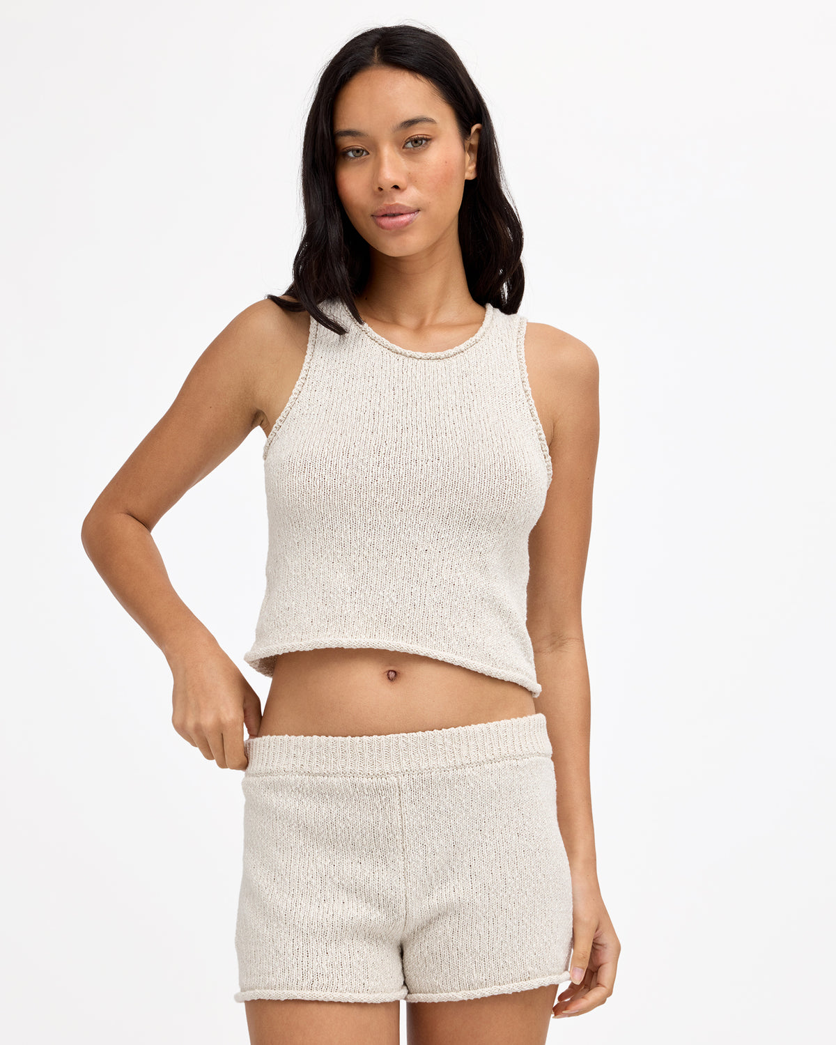 Womens All Day Me Knit Tank Top
