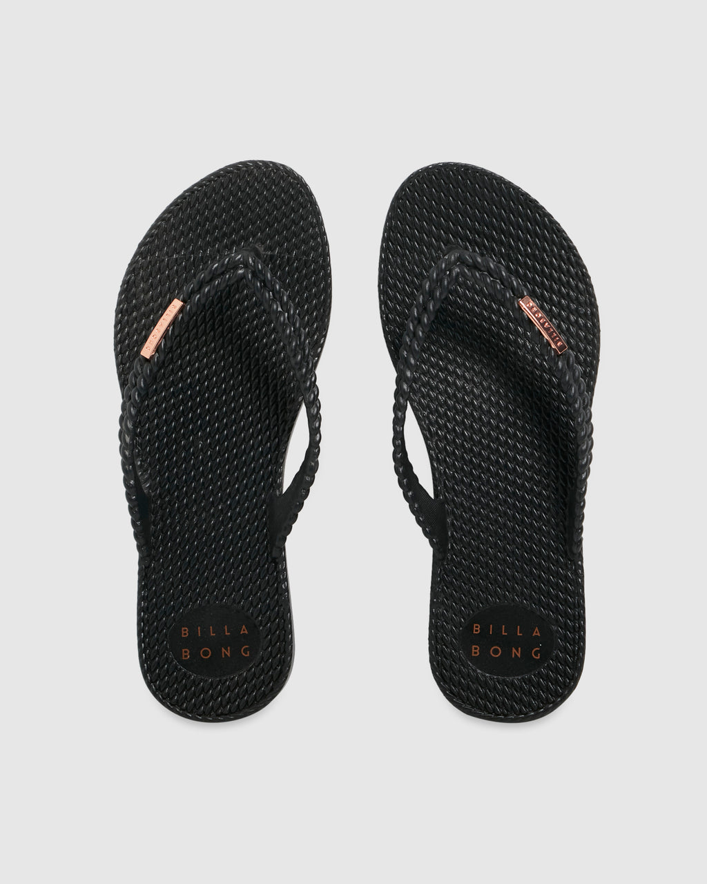 Womens Kick Back Solid Thongs