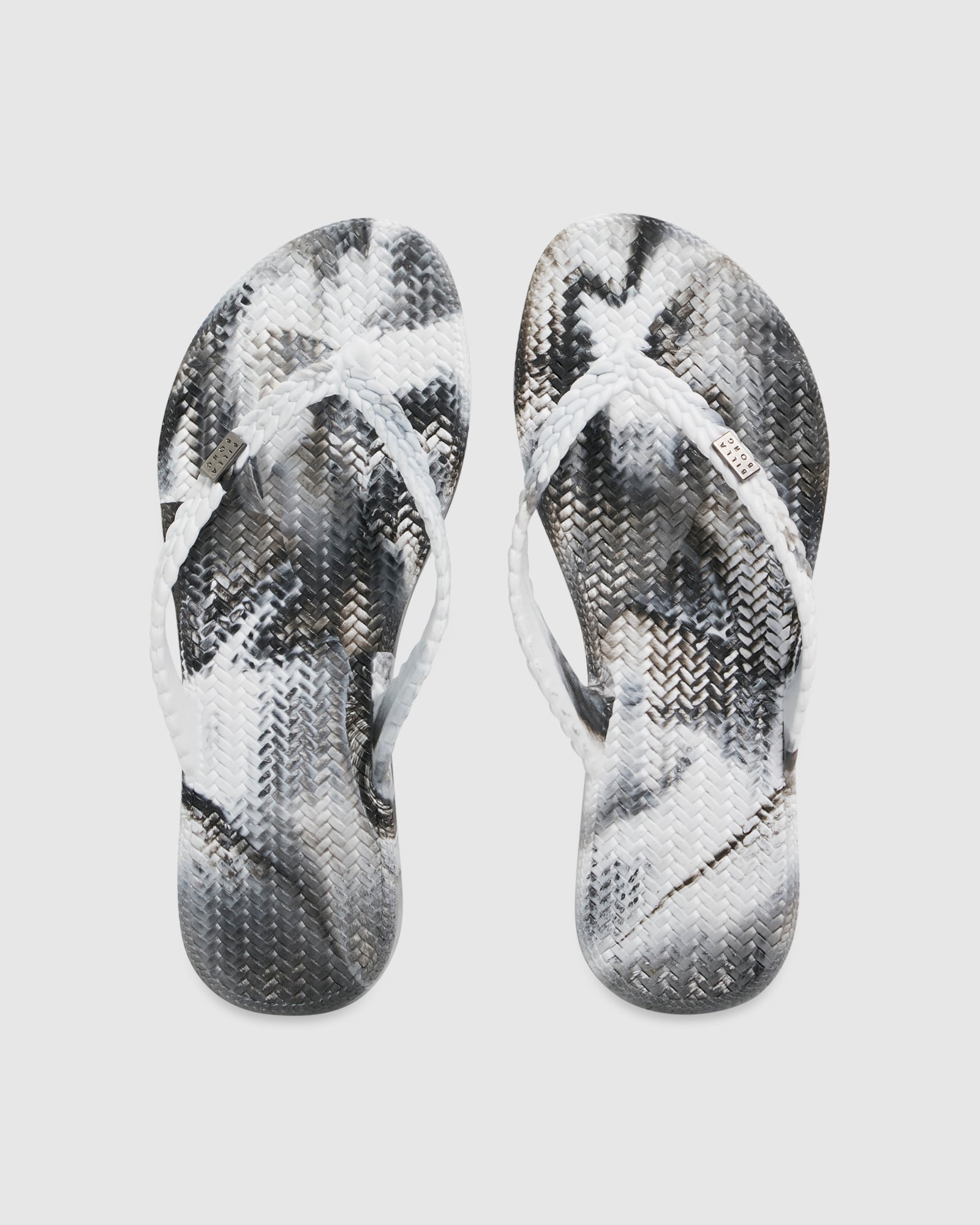 Womens Summer Dazed Marble Thongs