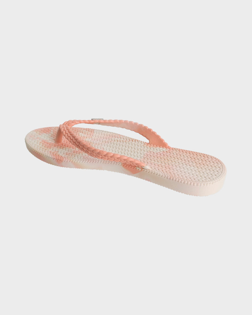 Womens Summer Dazed Marble Thongs