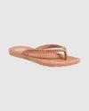 Womens Kick Back Solid Thongs