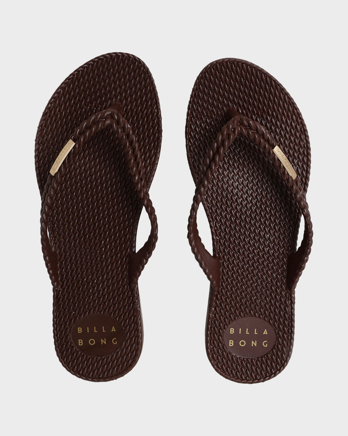 Womens Kick Back Solid Thongs