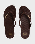 Womens Kick Back Solid Thongs