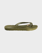 Womens Kick Back Metallic Thongs