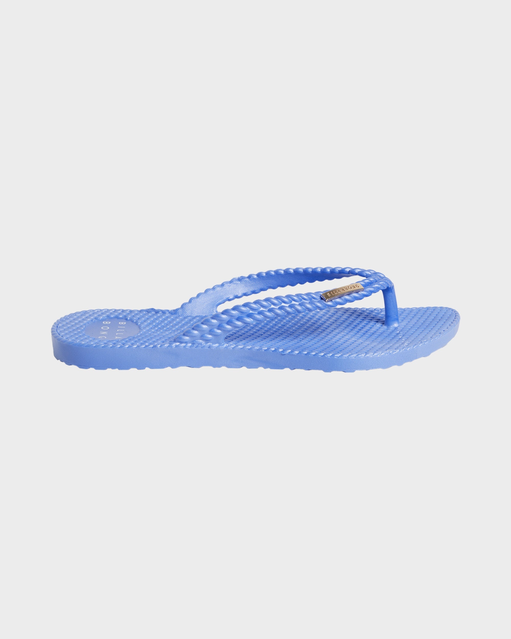 Womens Kick Back Metallic Thongs