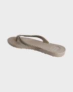 Womens Kick Back Metallic Thongs