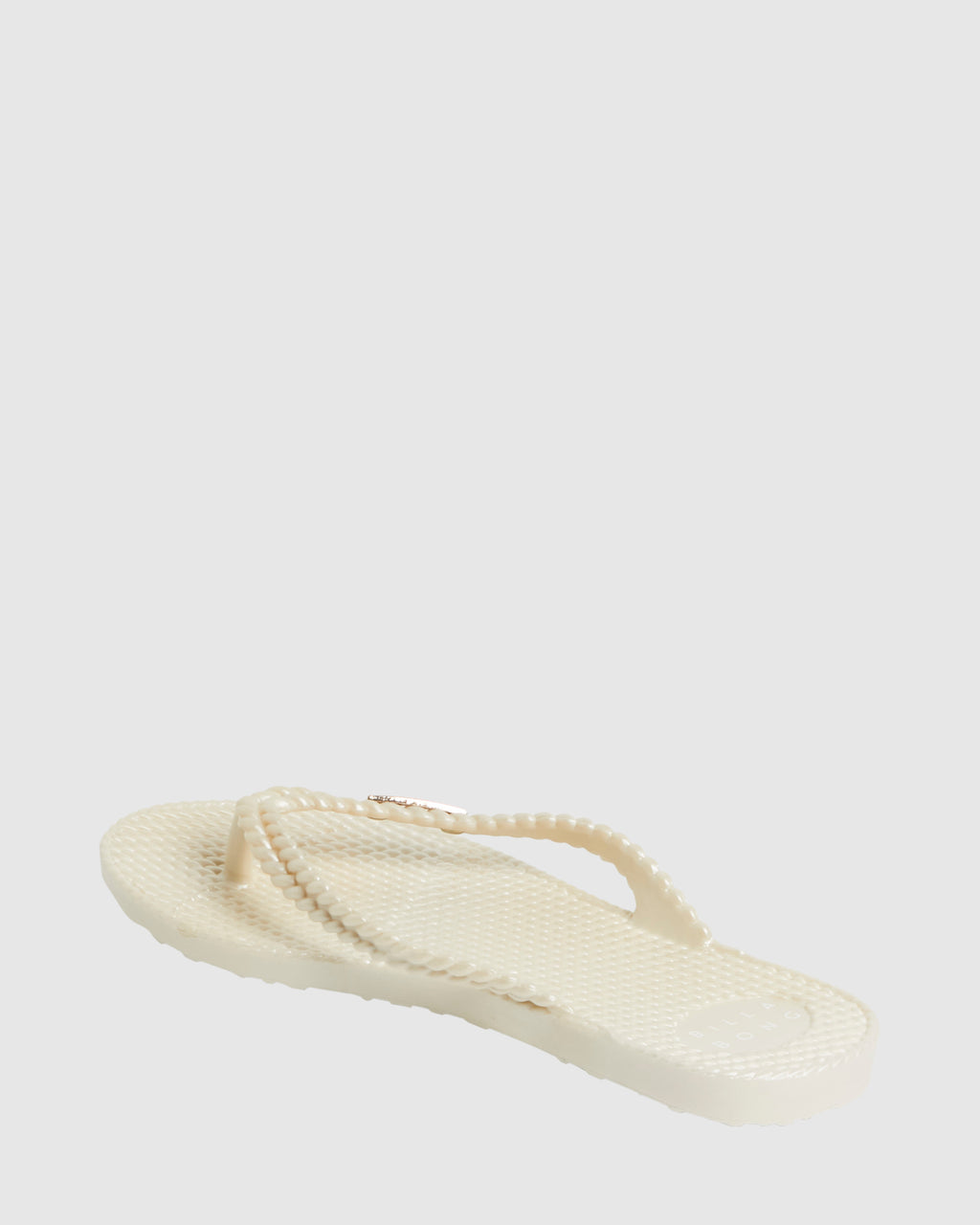 Womens Kick Back Metallic Thongs