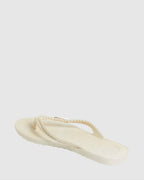 Womens Kick Back Metallic Thongs