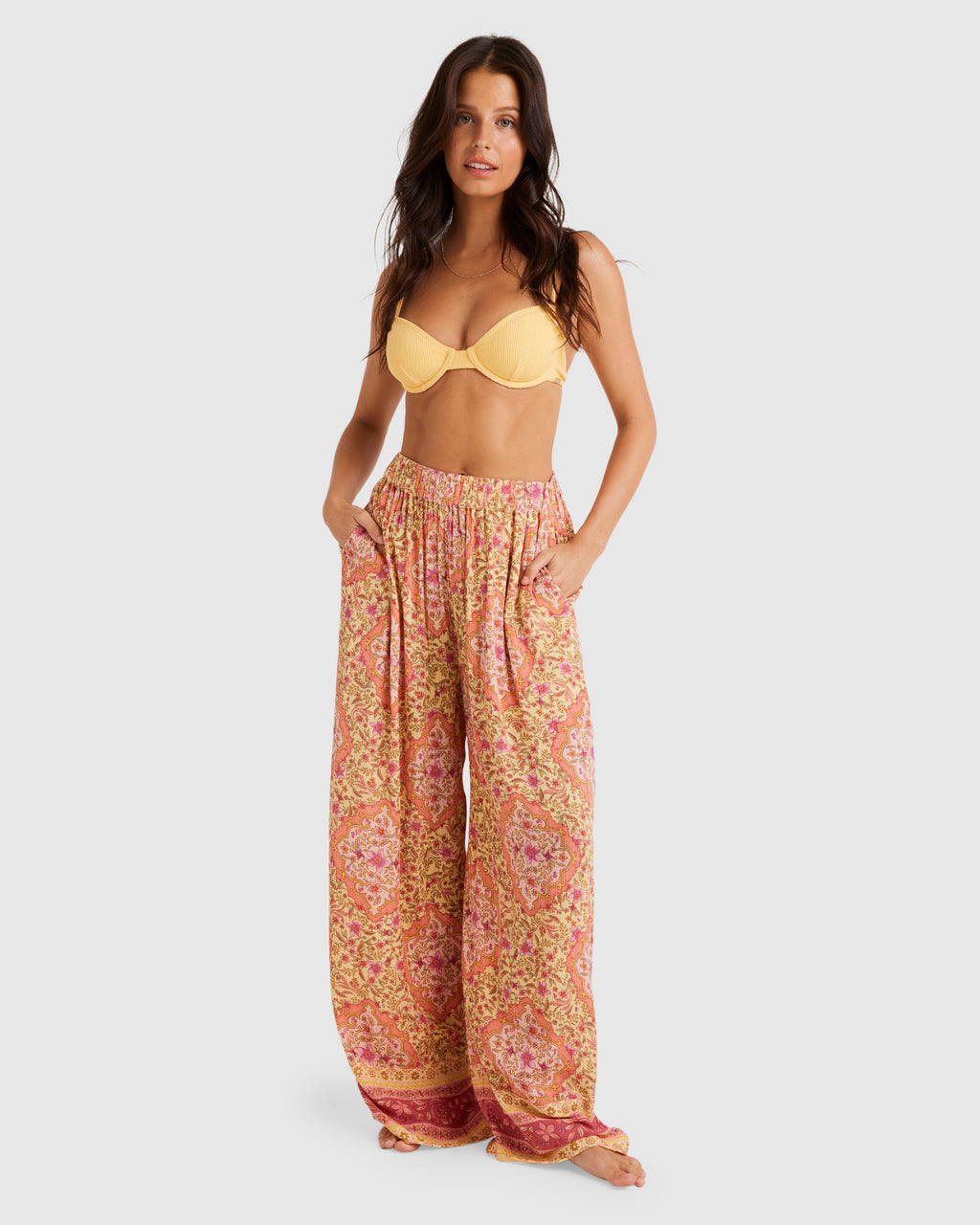 Womens Sweet Mystic Follow Me Elastic Waist Pants