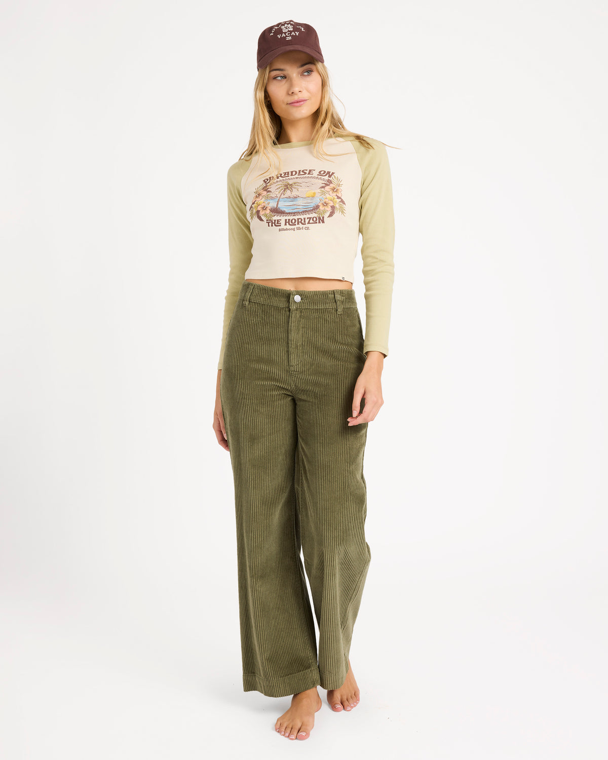 Womens Palmy Cord Pants