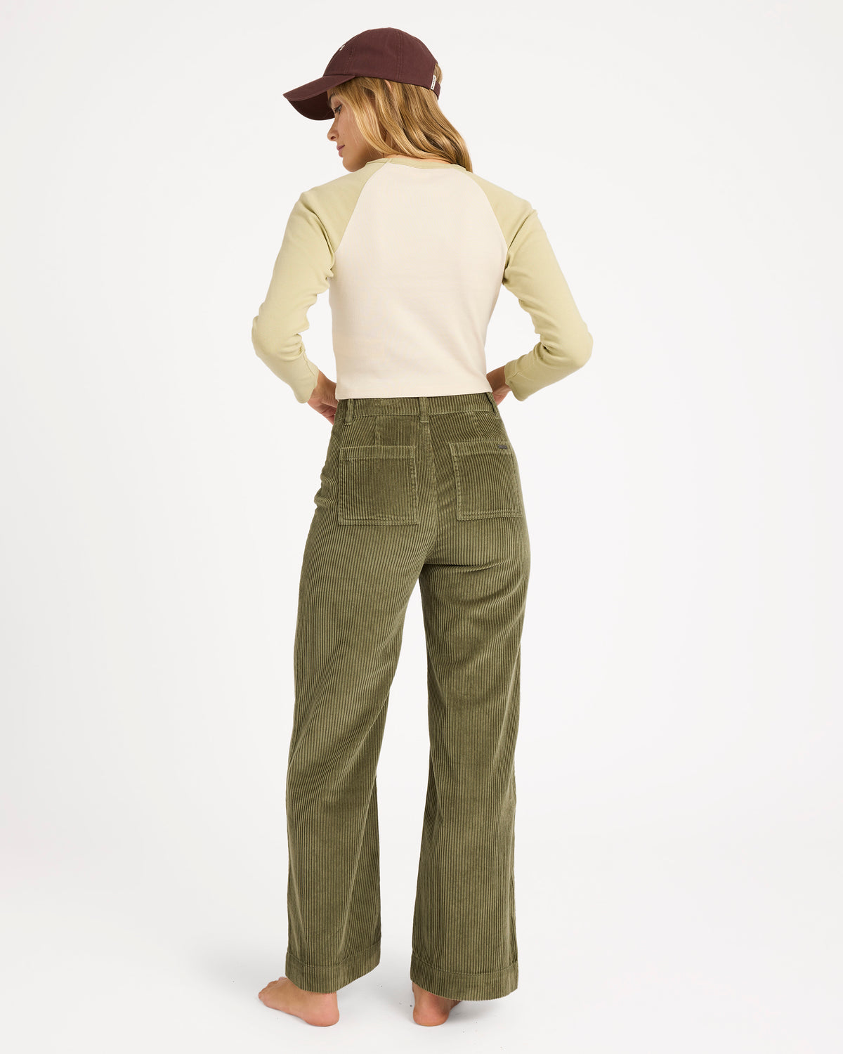 Womens Palmy Cord Pants