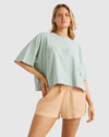 Womens Remy Eco Elastic Waist Shorts
