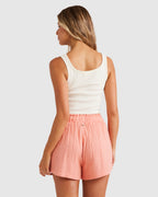 Womens Remy Eco Elastic Waist Shorts