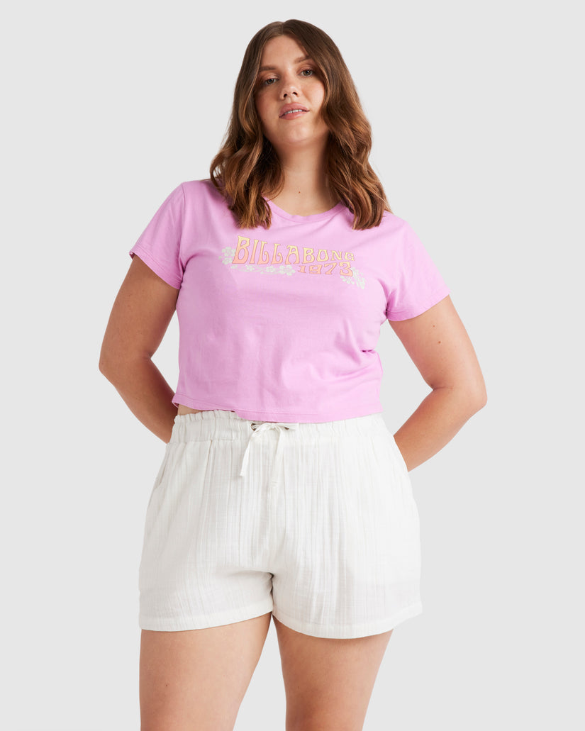 Womens Remy Eco Elastic Waist Shorts