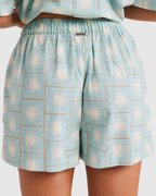 Womens Always Sunny Elastic Waist Shorts