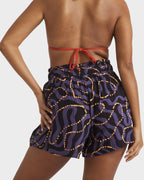 Womens Otis Mangrove Elastic Waist Shorts
