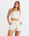 Womens Catch Up Remy Elastic Waist Shorts