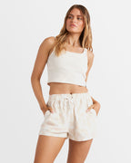 Womens Catch Up Remy Elastic Waist Shorts