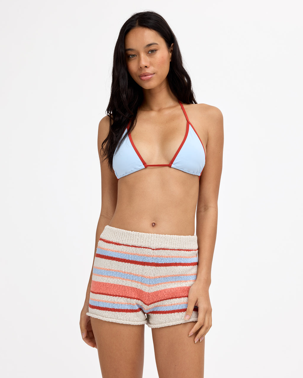 Womens All Day Me Elastic Waist Shorts