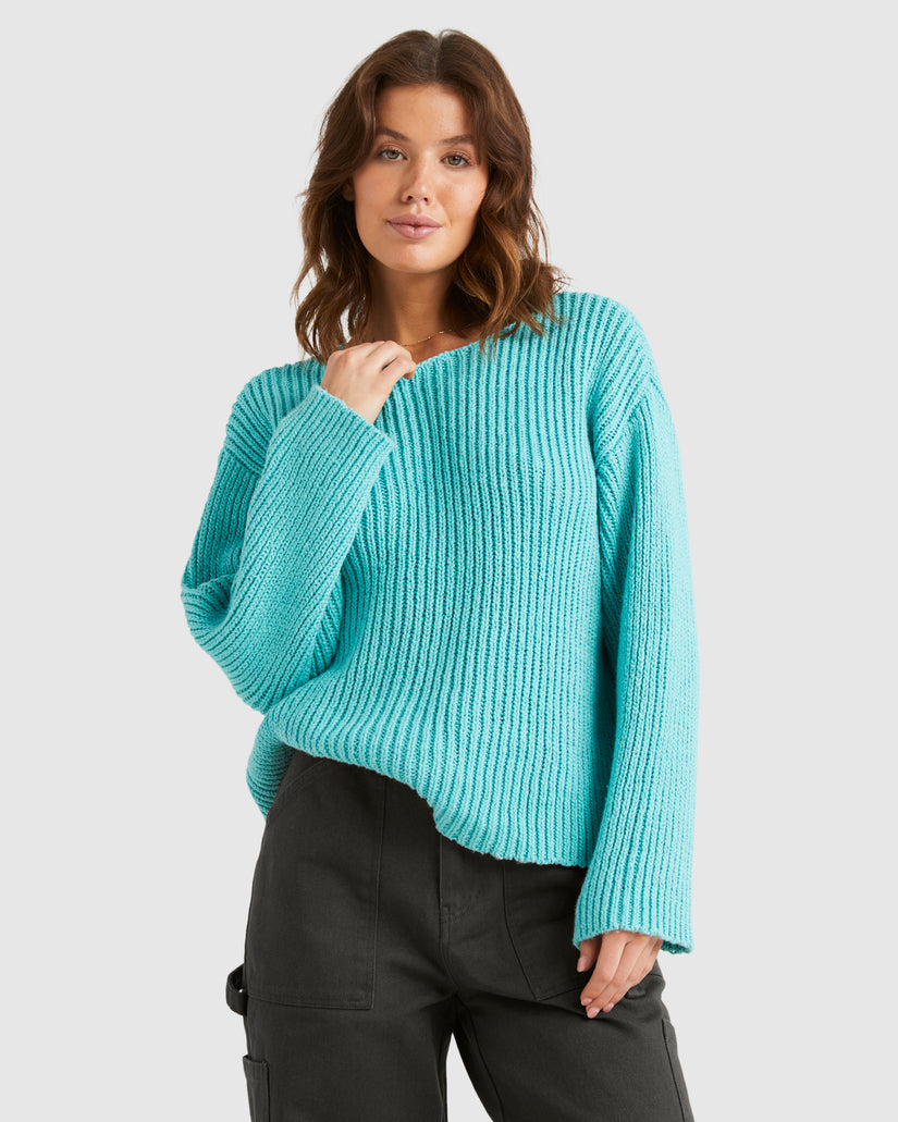 Womens Moon Wave 2 Sweater Jumper