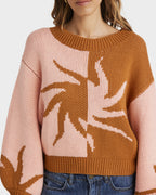 Womens Sunswirl Crew Neck