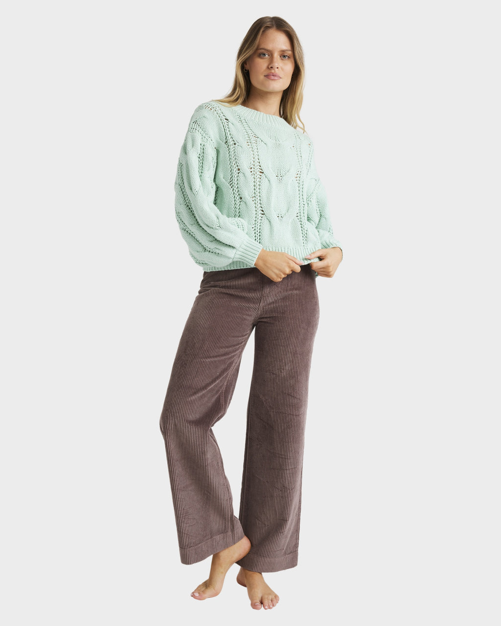 Womens Bayside Knitted Jumper