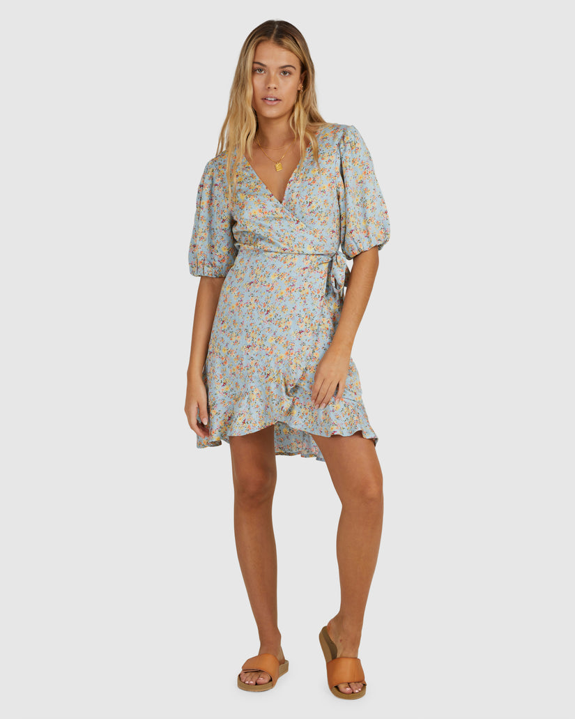 Womens Sunshine Wrap Dress