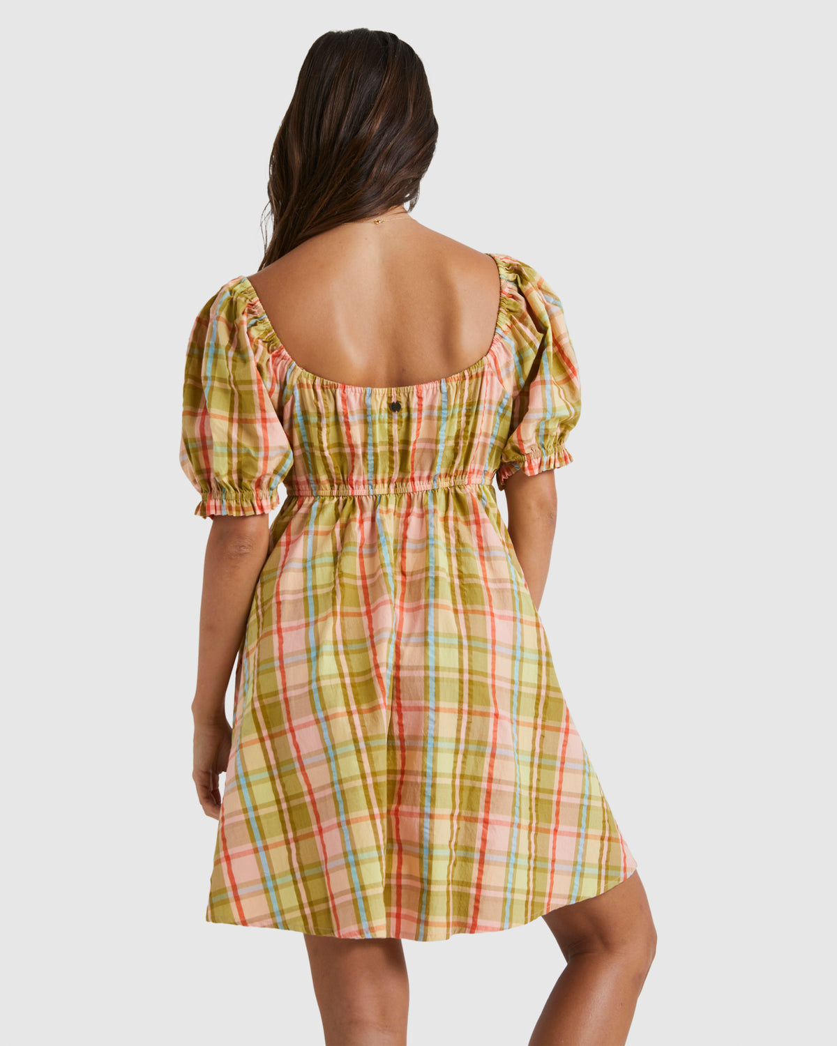 Womens Check It Out Mini Dress