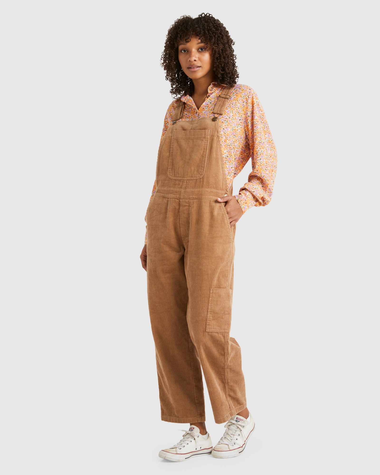Womens Leia Corduroy Overalls Australia