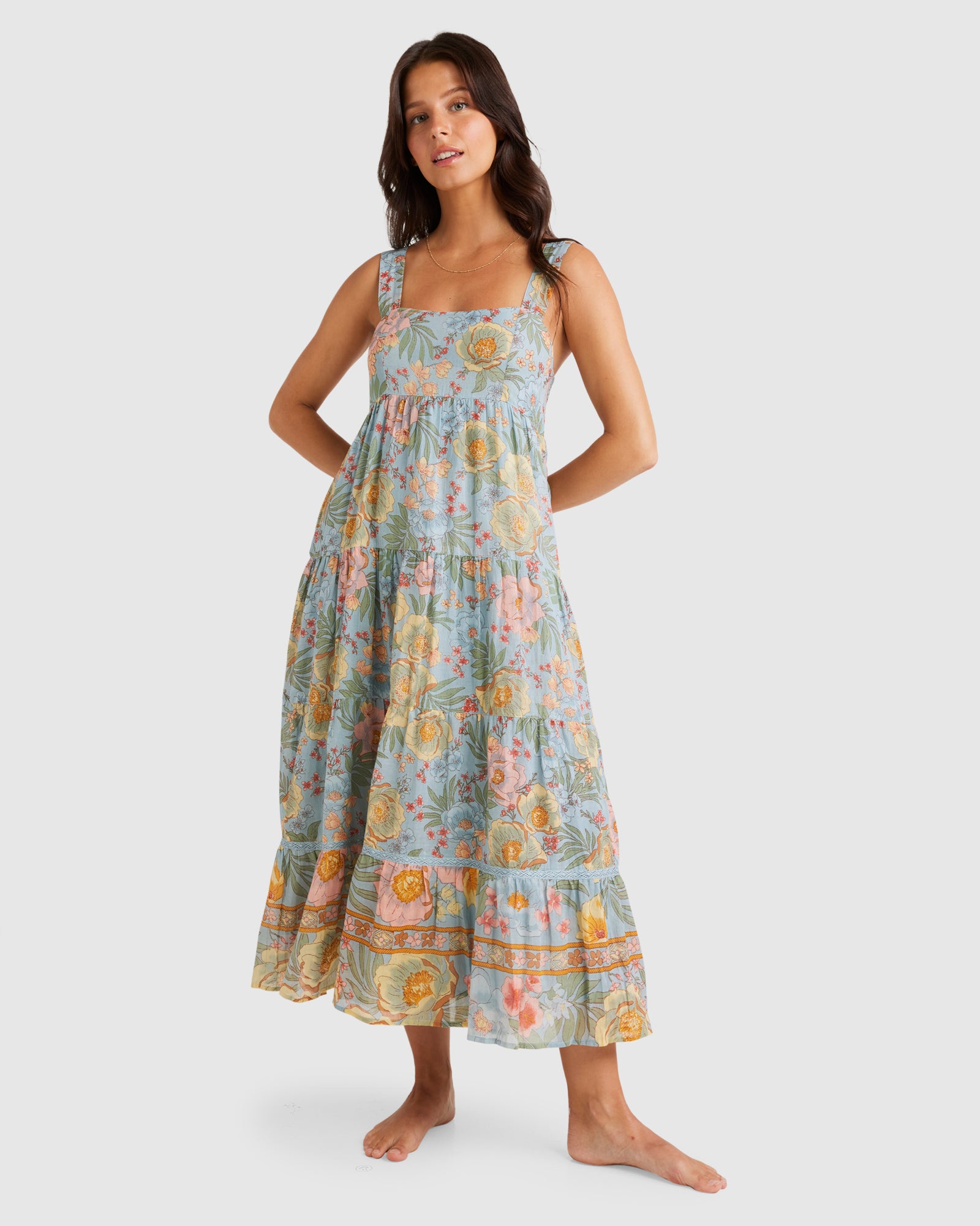 Womens Lost Cove Shine On Midi Dress Australia
