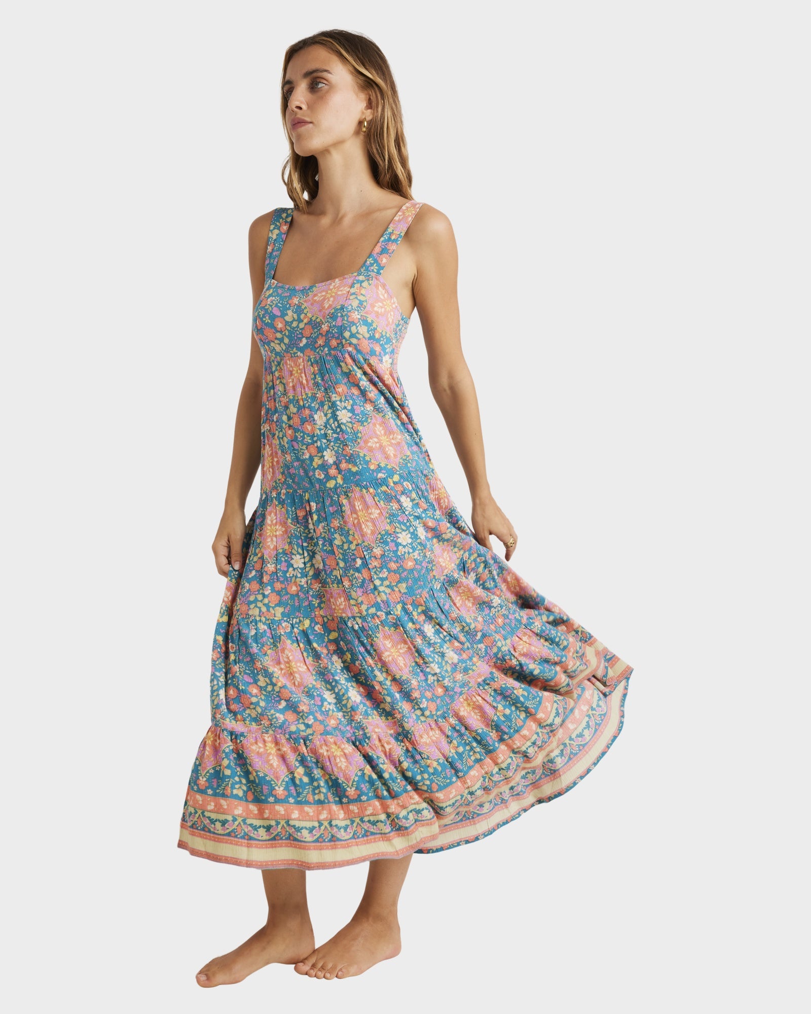 Buy Womens Sunrise Coast Shine Midi Dress by Billabong