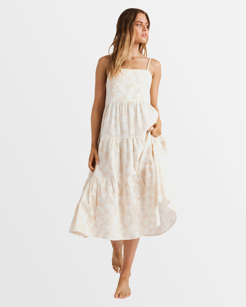 Womens Catch Up Lost Love Midi Dress