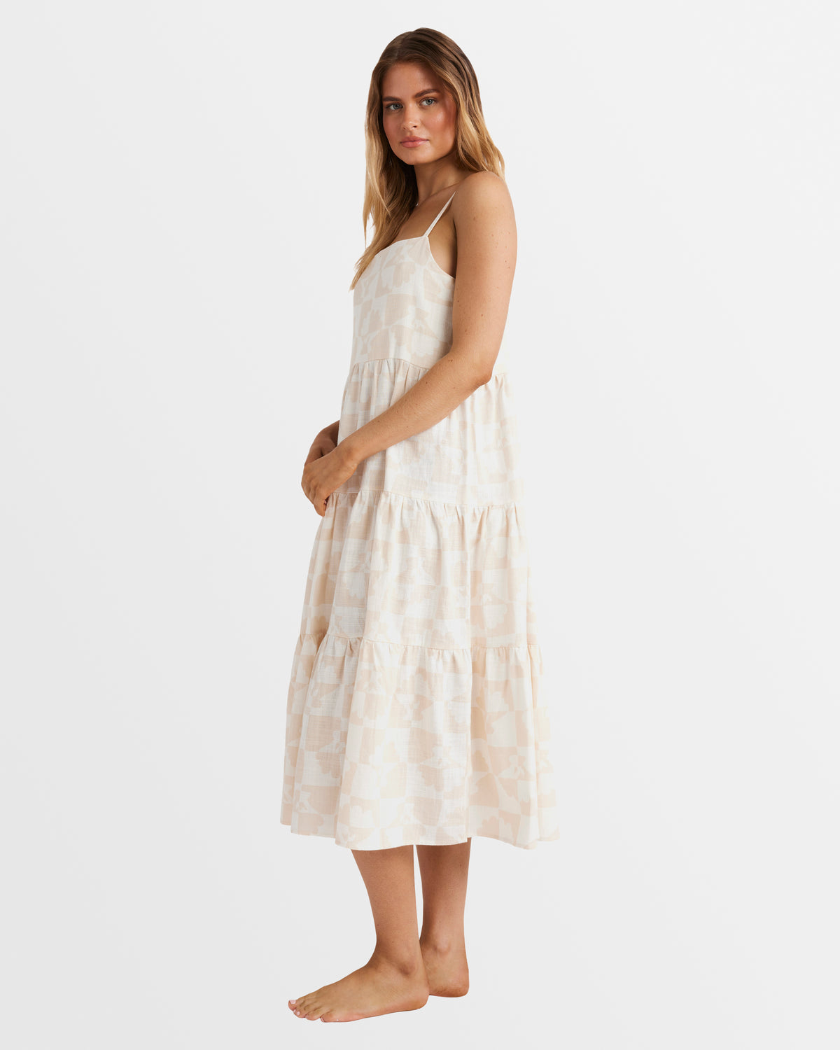 Womens Catch Up Lost Love Midi Dress