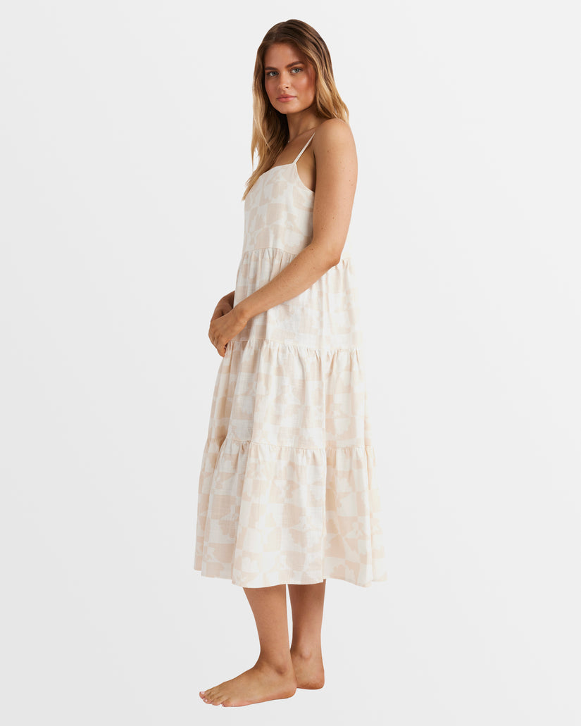 Womens Catch Up Lost Love Midi Dress